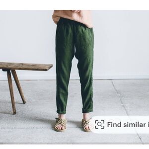 Linenfox Slate Gray Trousers